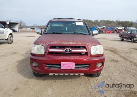 2007 Toyota Sequoia Limited V8 from USA, damaged, VIN 5TDZT38A37S292098